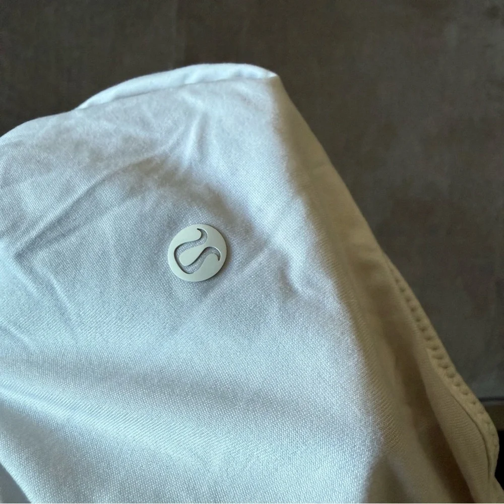 Lululemon Wundermost Ultra-Soft Nulu Square Neck Sleeveless Bodysuit Bone